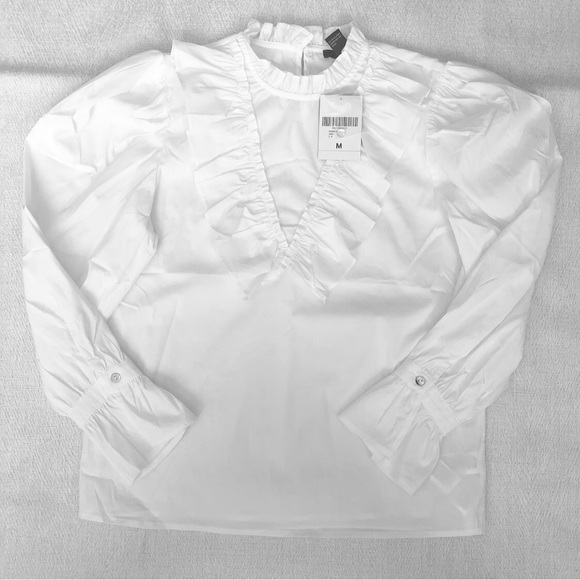 NEW Forever 21 Ruffle Flounce Top - Picture 4 of 6